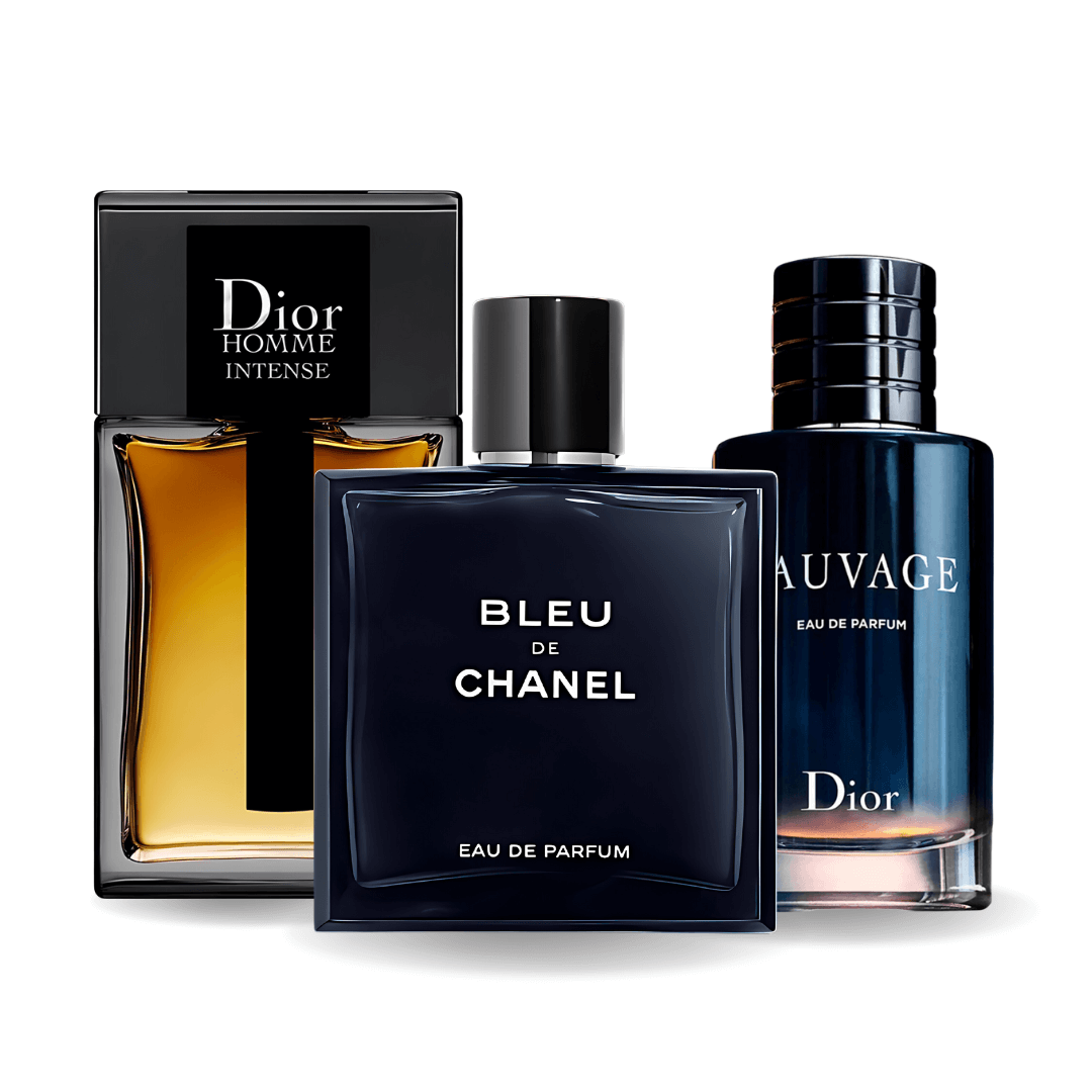 Set od 3 parfema | Sauvage Dior, Bleu de Chanel, Dior Homme Intense 100 ml