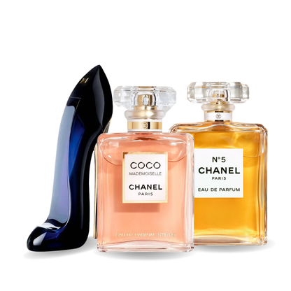 Set od 3 parfema | GOOD GIRL, COCO MADEMOISELLE, Chanel Nº5 100 ml
