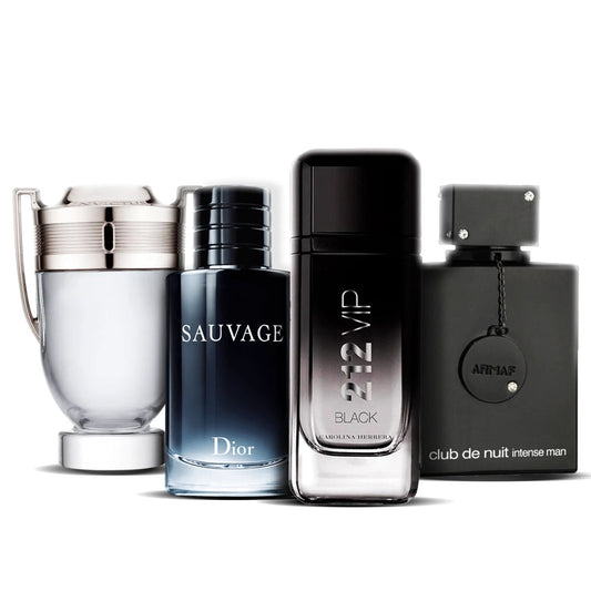 Set od 4 parfema | One Million Royal + 212 VIP Men + Sauvage Dior + Versace Eros 100 ml